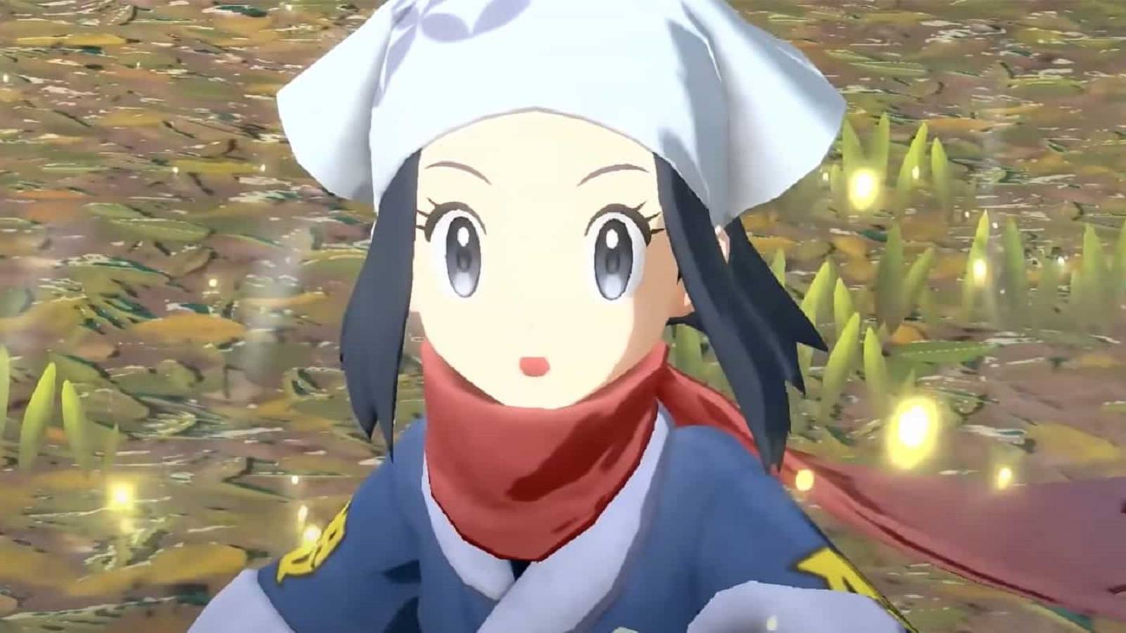 pokemon legends arceus player face feature