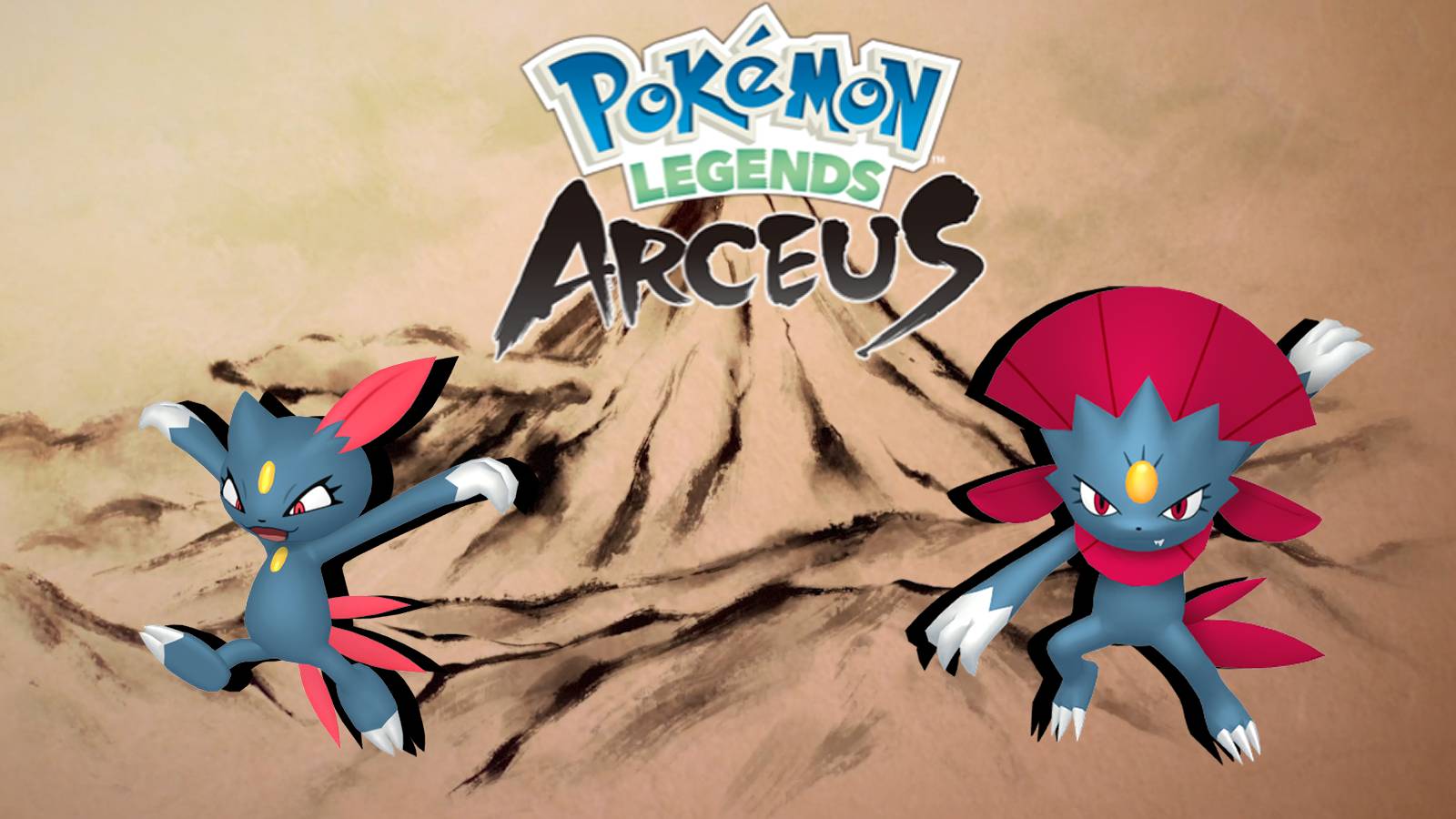 pokemon legends arceus sneasel weavile