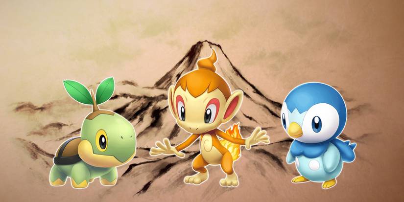 pokemon legends arceus turtwig chimchar piplup