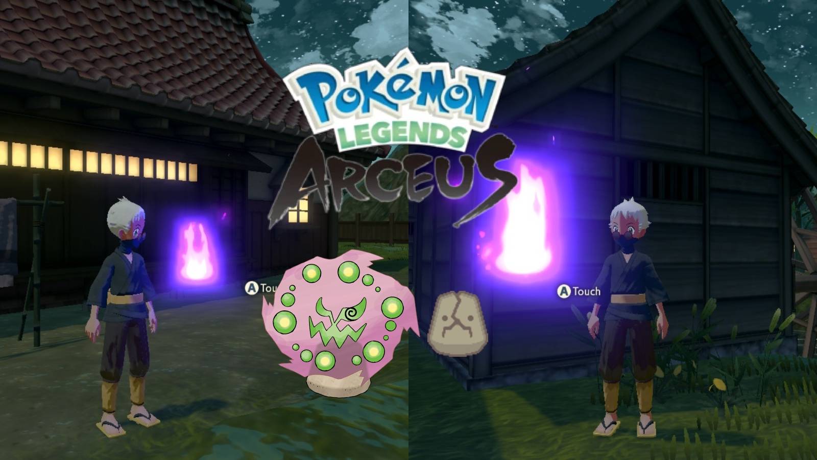 pokemon legends arceus wisp locations jubilife village