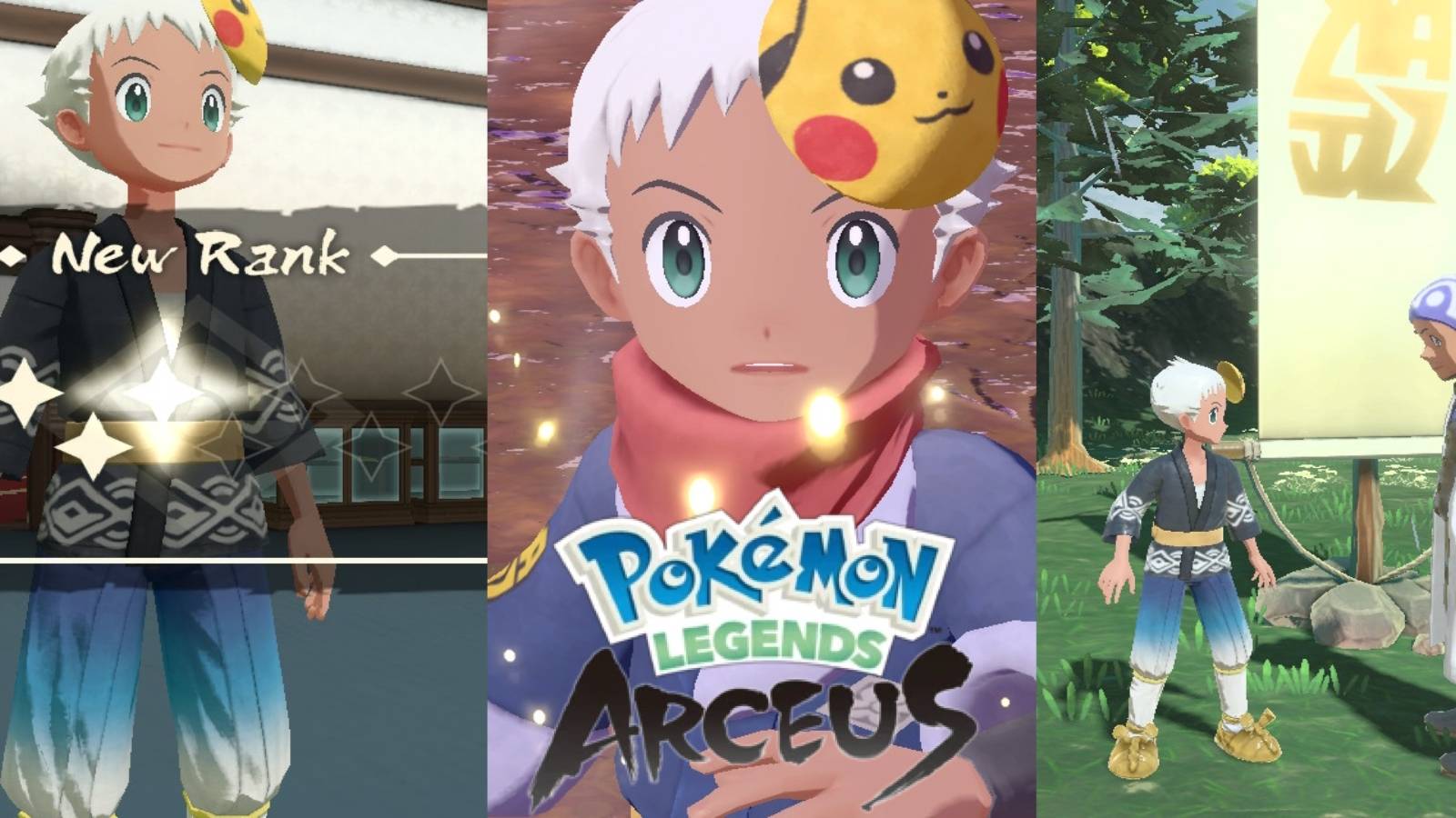 pokemon legends laventon base camp rank up 