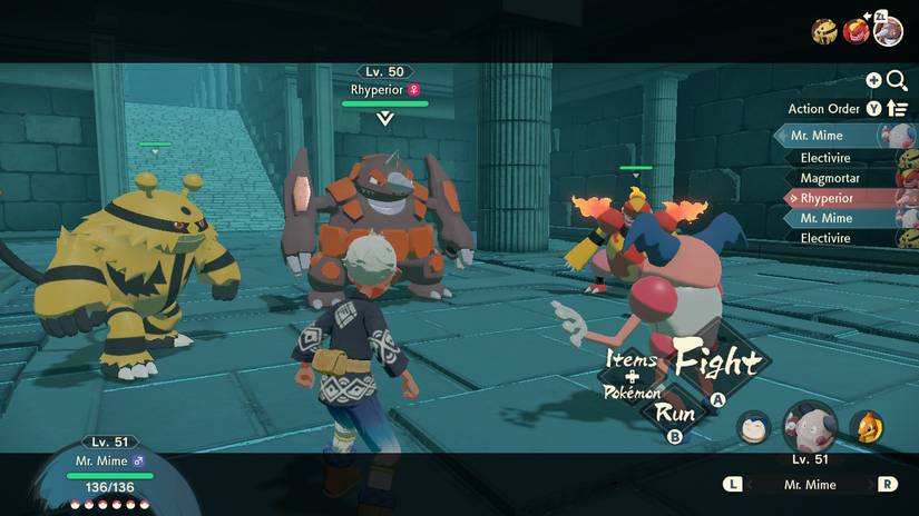 pokemon legends sabi battle