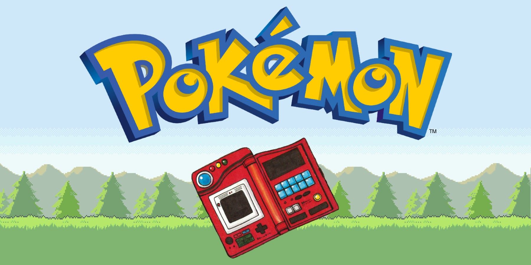 pokemon logo and pokedex