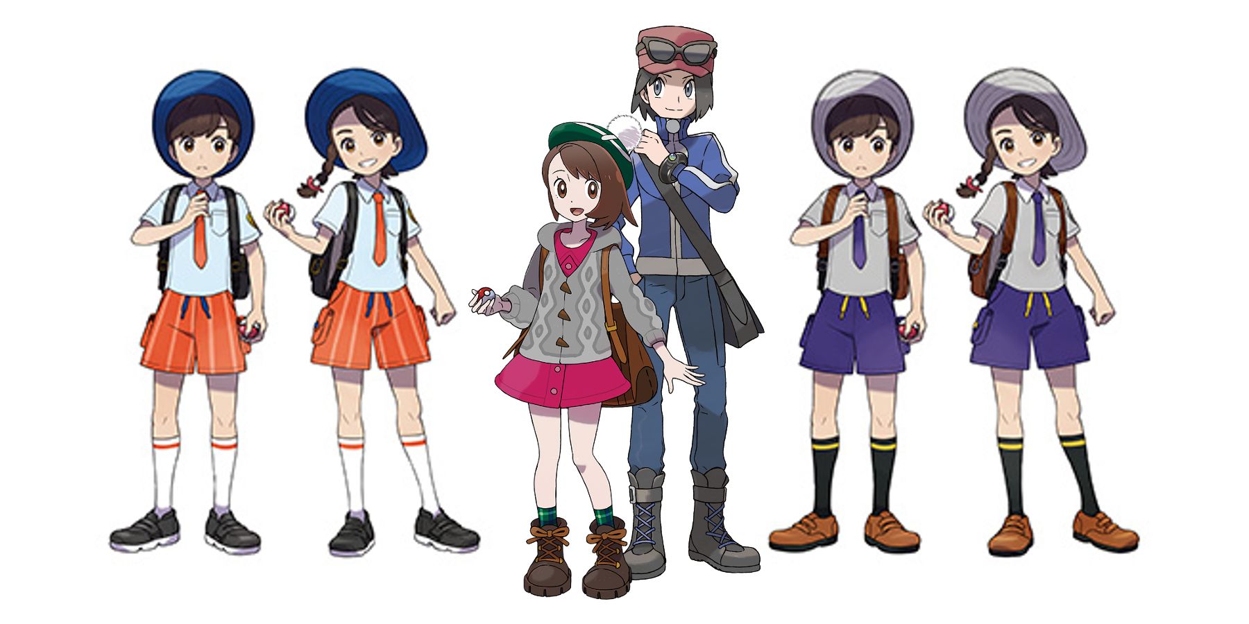 New Characters — Pokémon Scarlet and Pokémon Violet