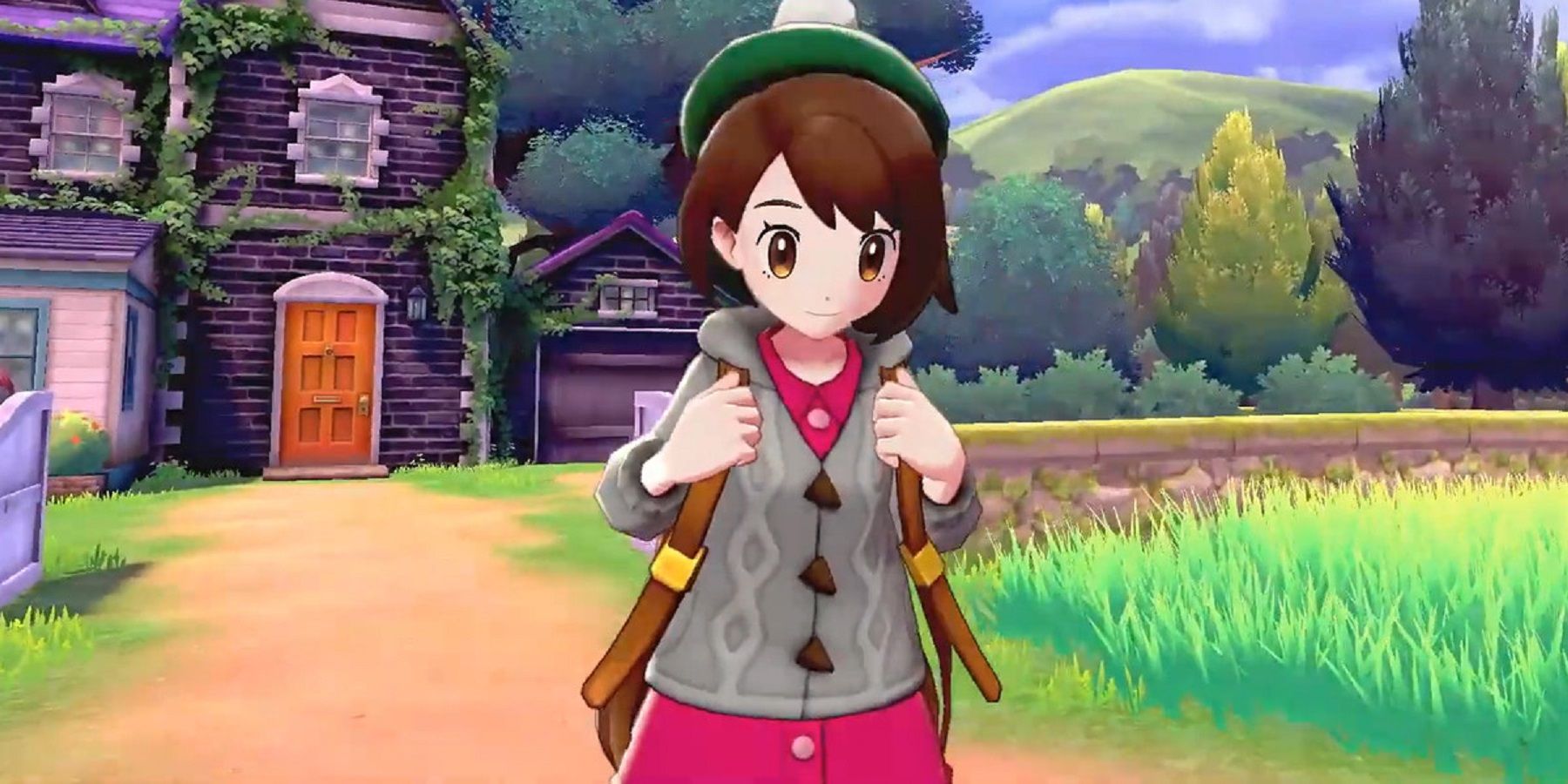 pokemon sword and shield backpack girl feature