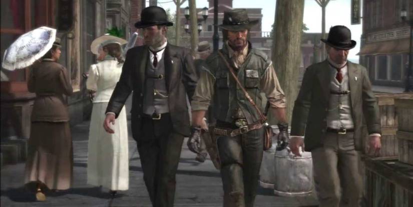rdr intro with john marston