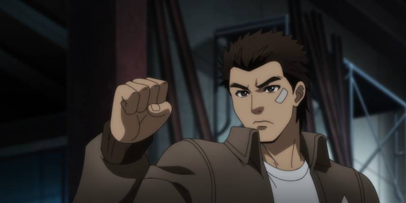 Ryo Hazuki guard on Shenmue anime