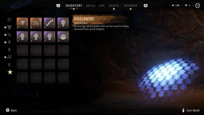 shieldwing glider horizon forbidden west