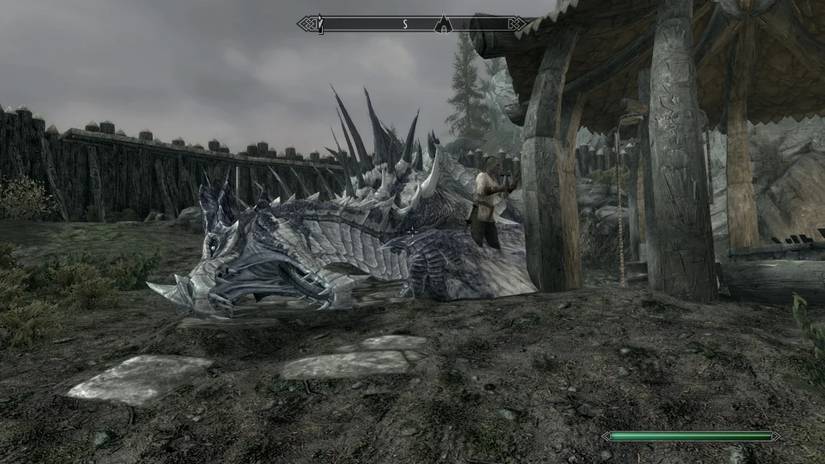 skyrim dead frost dragon