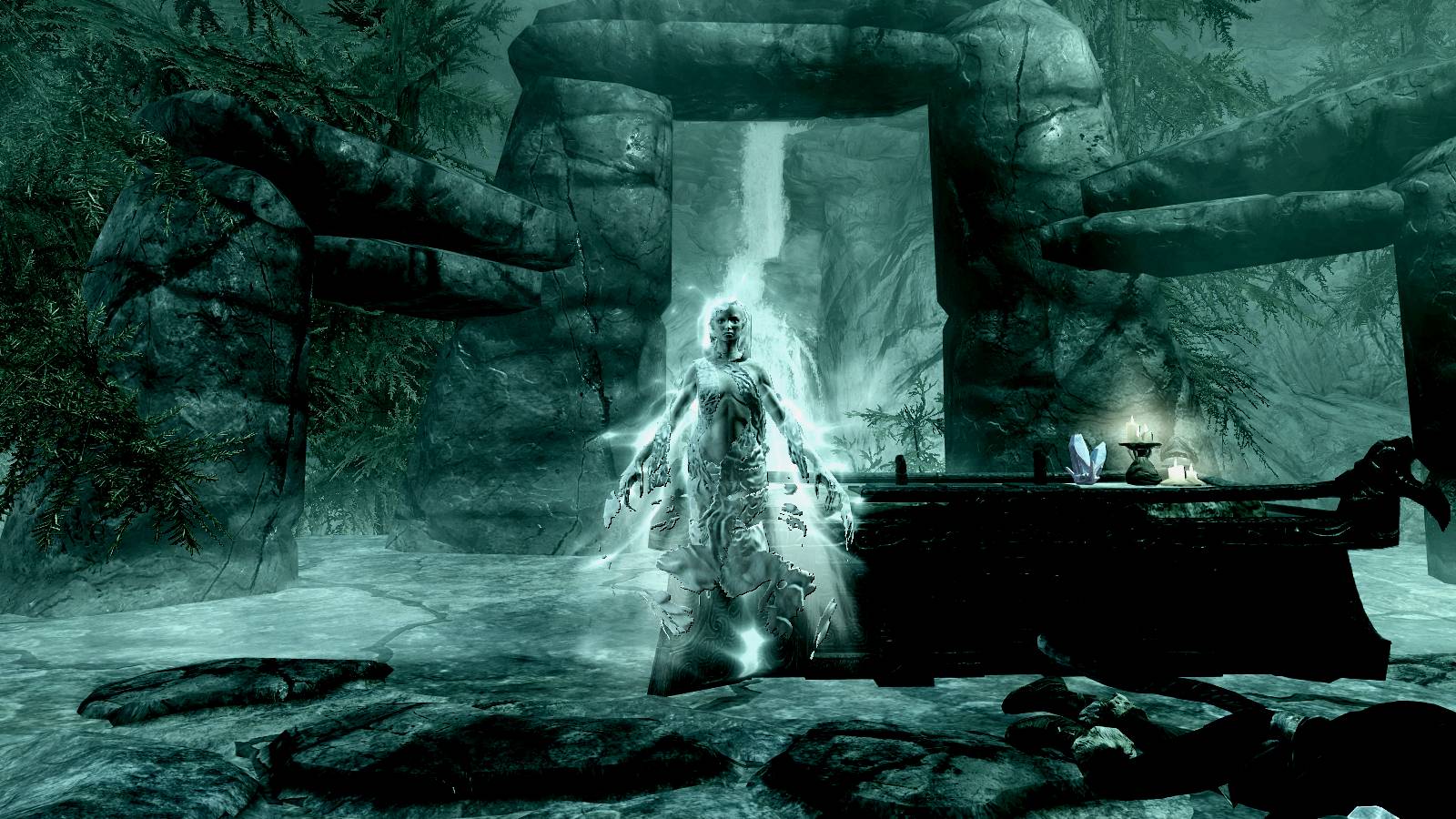 skyrim pale lady wispmother frostmere crypt
