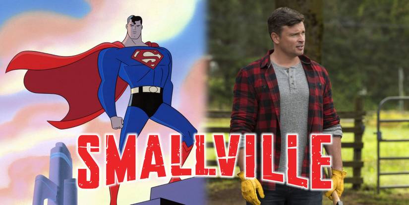 Smallville Superman Tom Welling animated