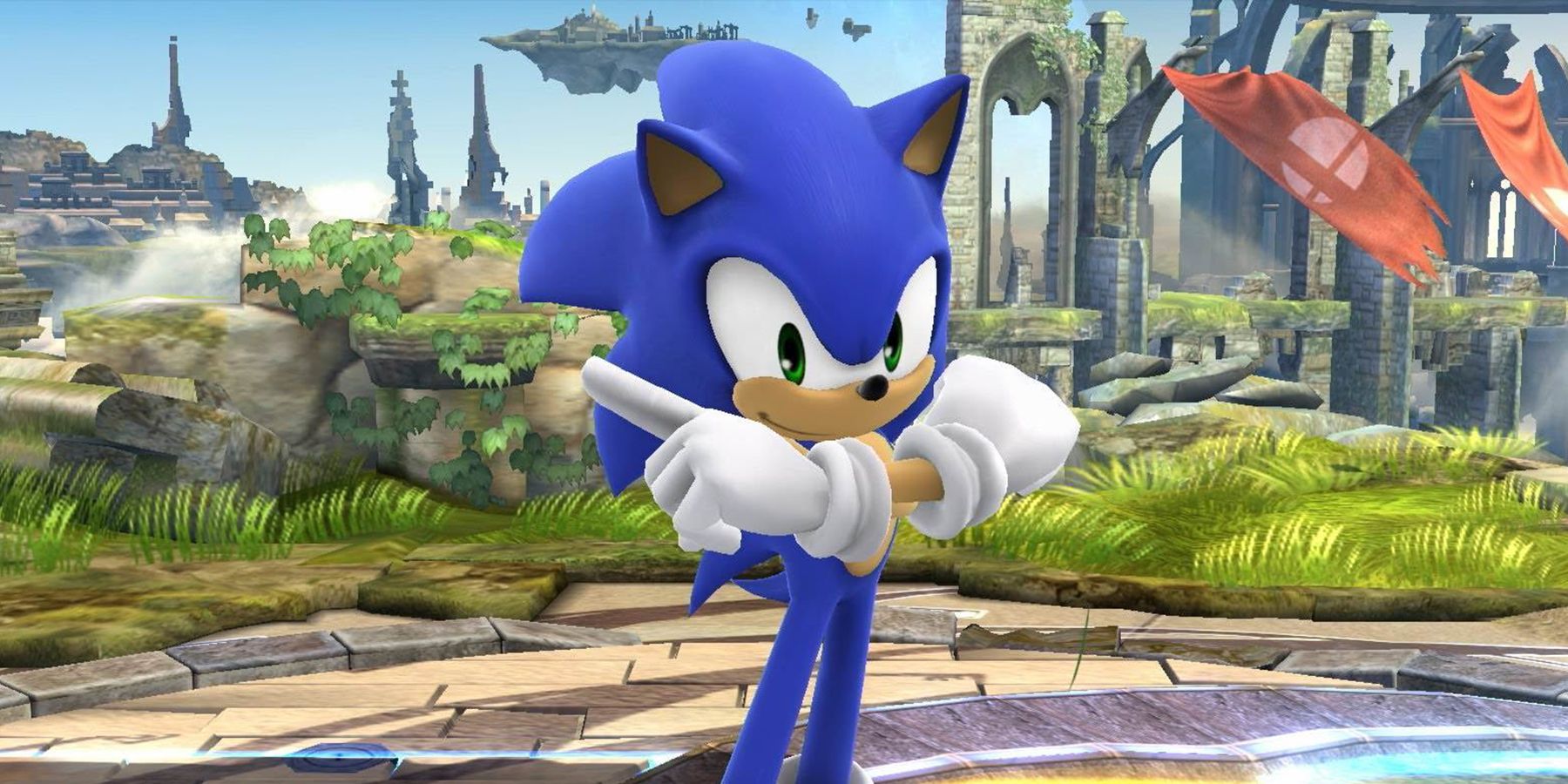 Play Nintendo 64 Super Smash Bros. Sonic Mod Online in your browser 