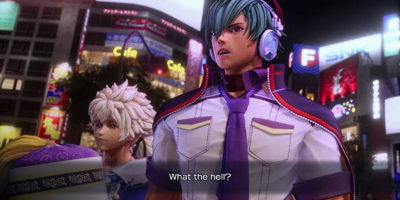 story mode kof 15 hero team