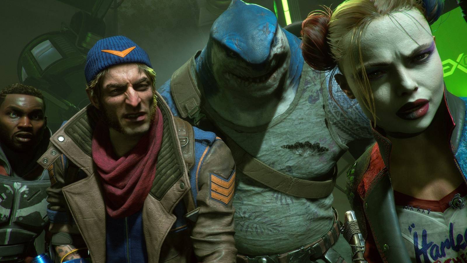 suicide squad confused faces