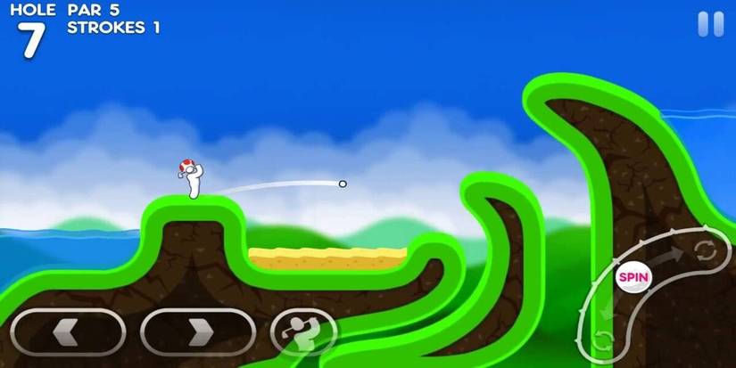 super stickman golf 3 taking a shot