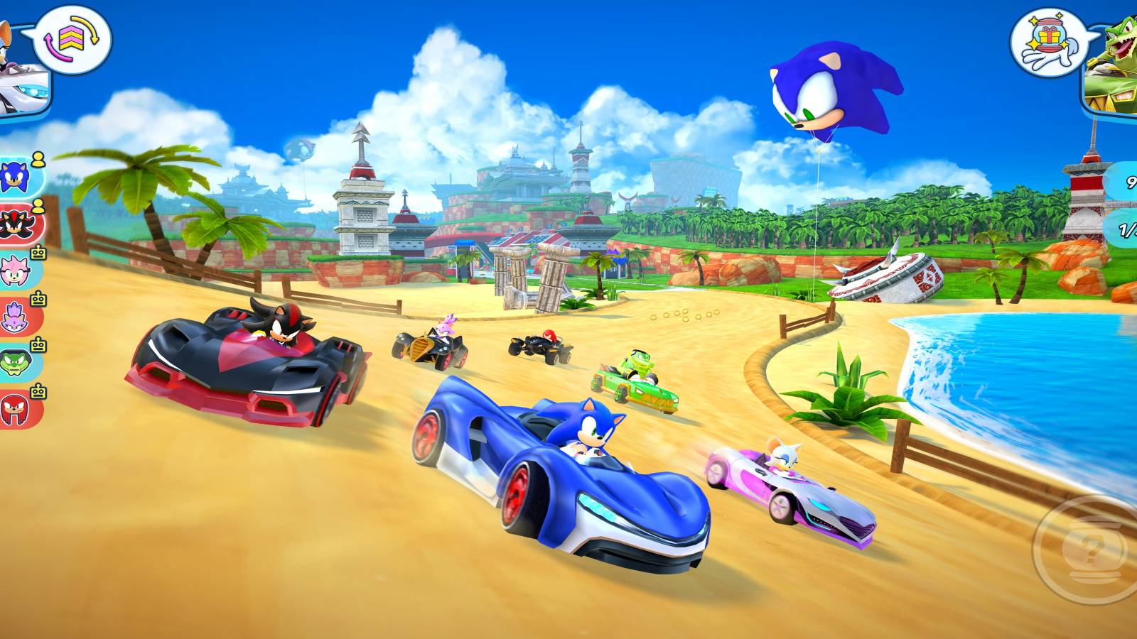 team sonic racing gameplay screenshot