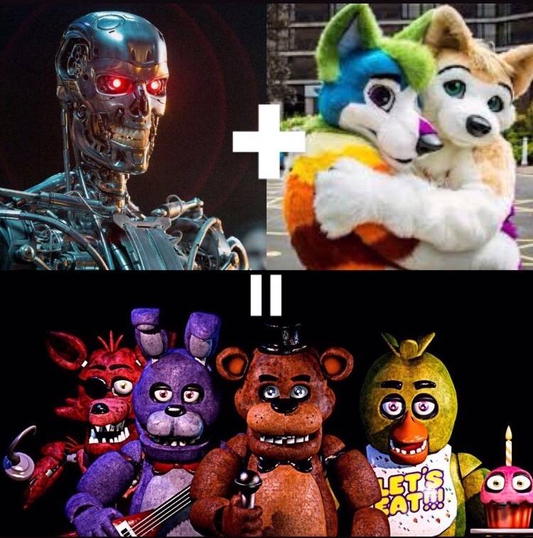 terminator five nights at freddy's meme
