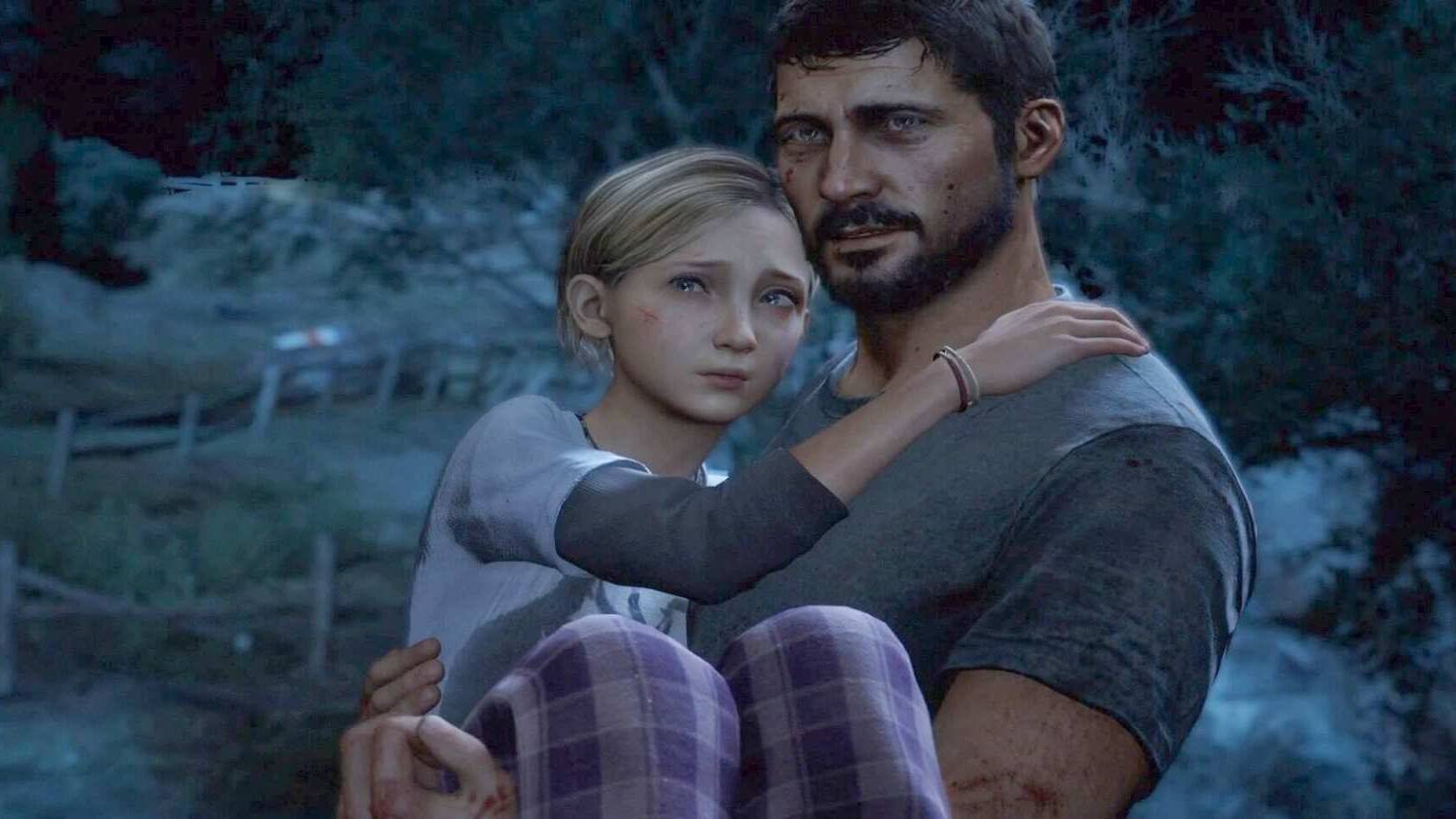 the-last-of-us-joel-sarah-fan-art