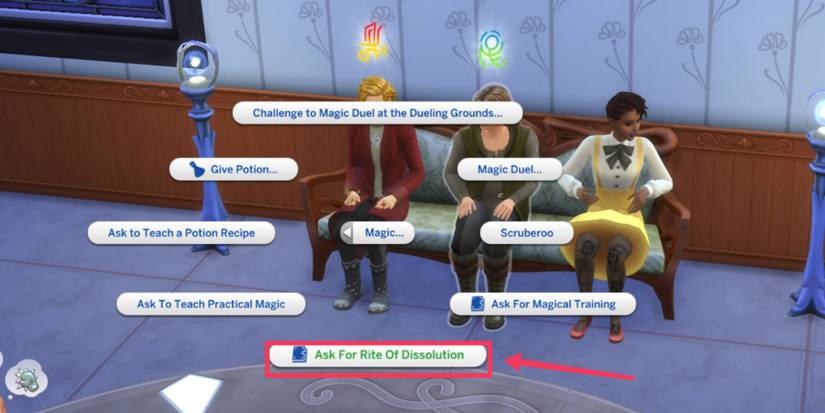 the rite of dissolution in the sims 4