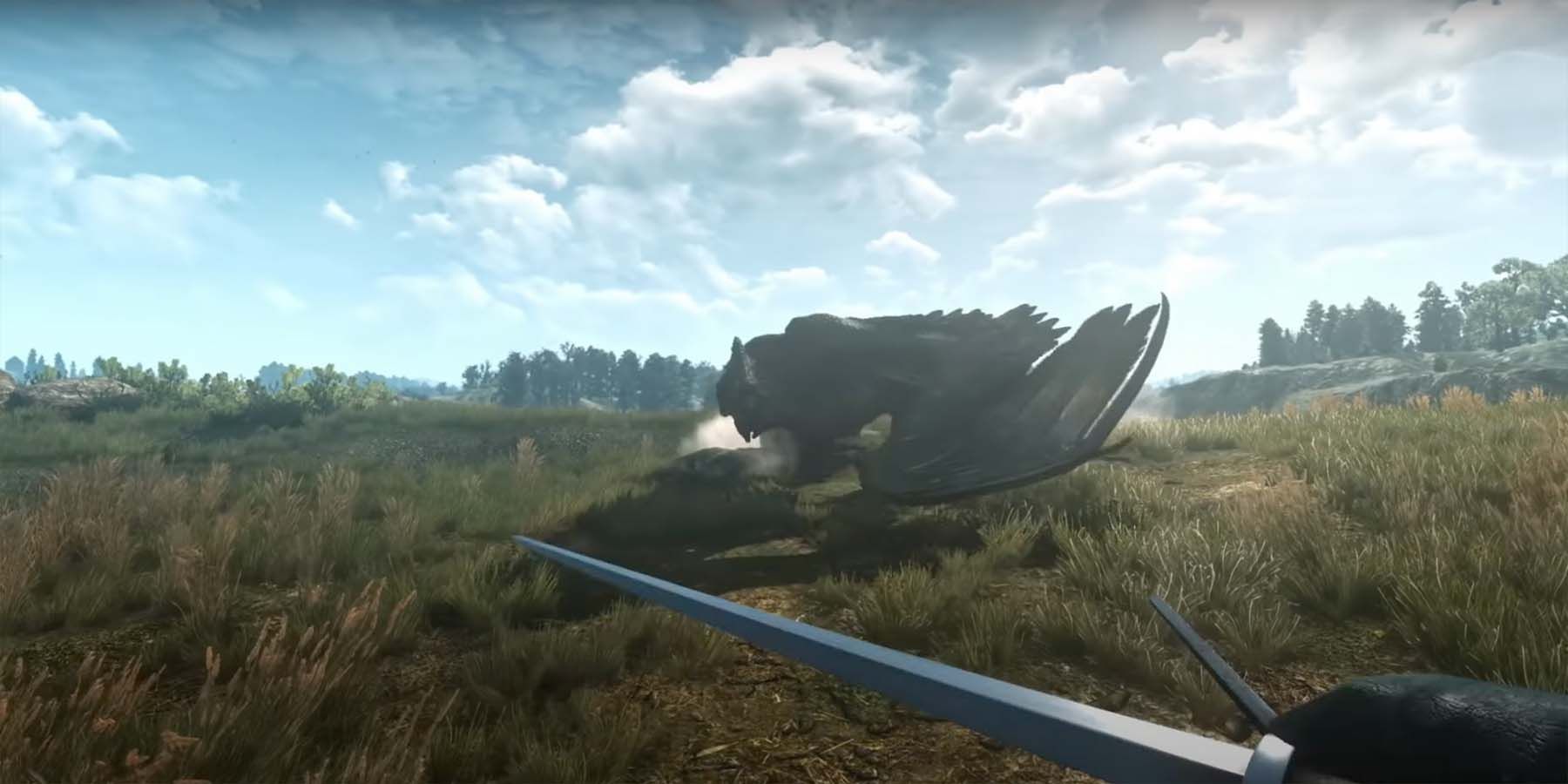 The Witcher 3's first-person mod actually kind of works