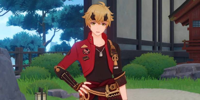 thoma hangout genshin impact