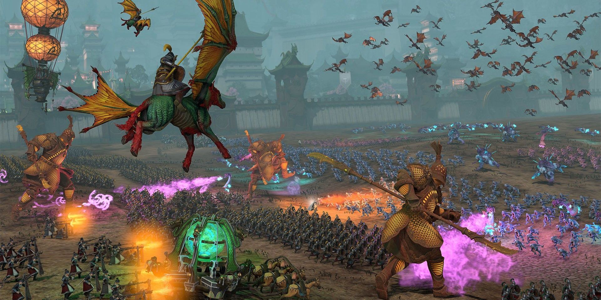 Total War Warhammer 3 Grand Cathay Battle