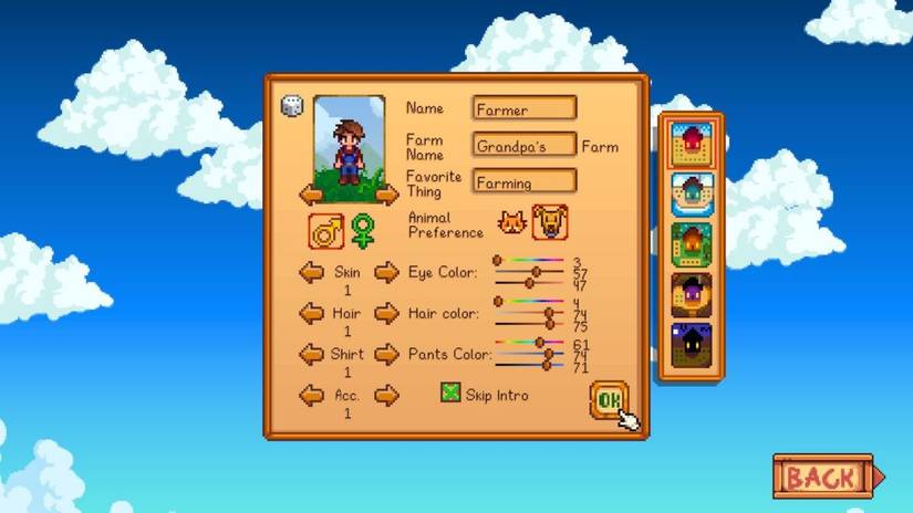 stardew valley farm naming 