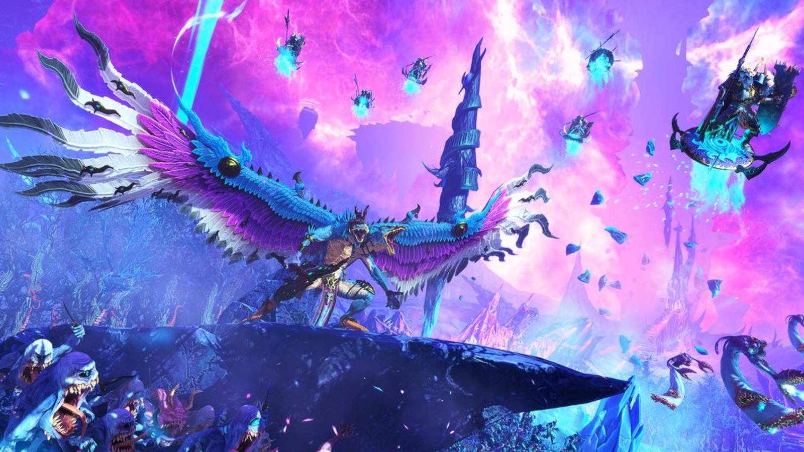 Total War Warhammer 3 Tzeentch Champion