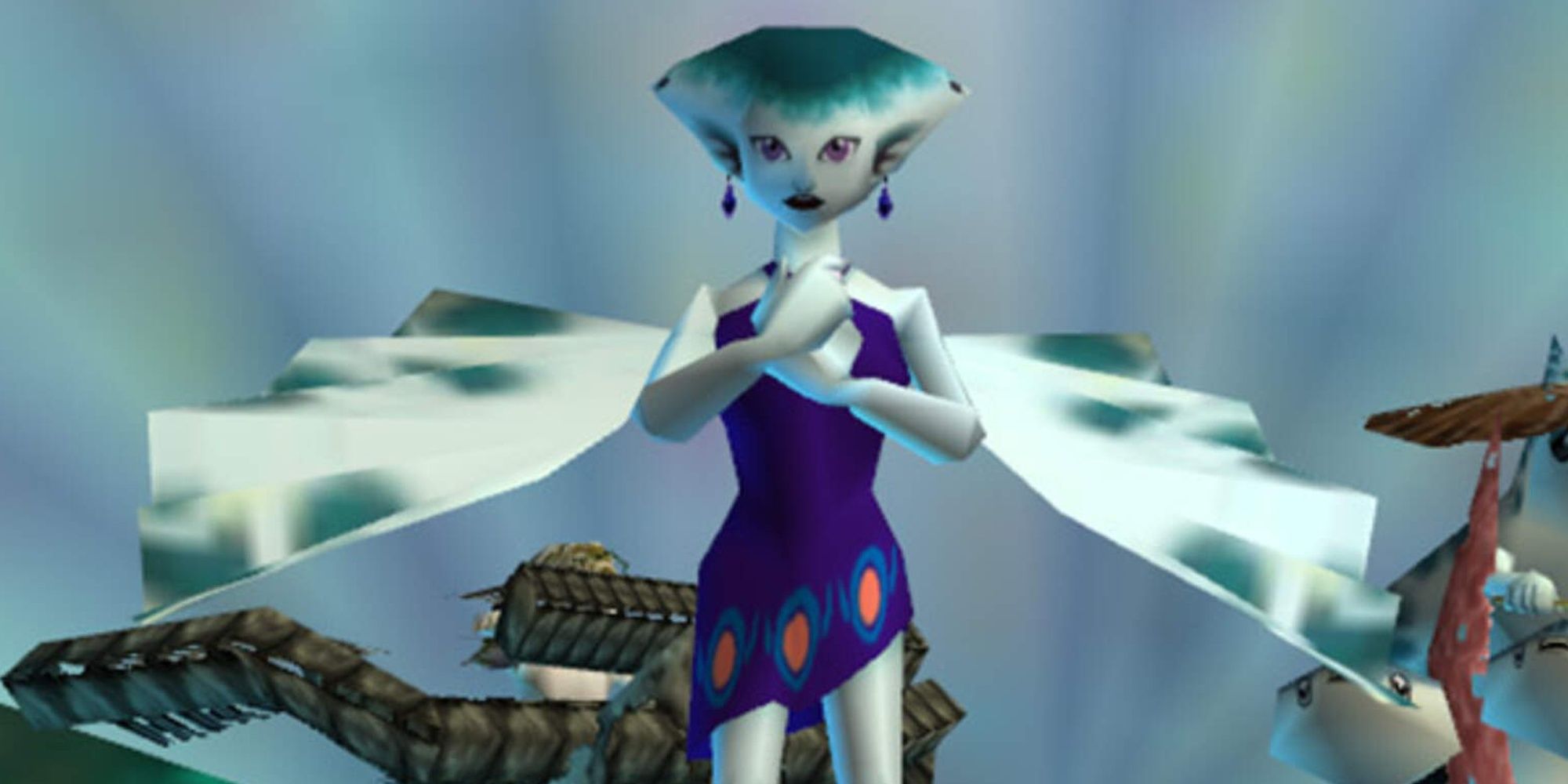 Lulu performs on stage in Majora's Mask.