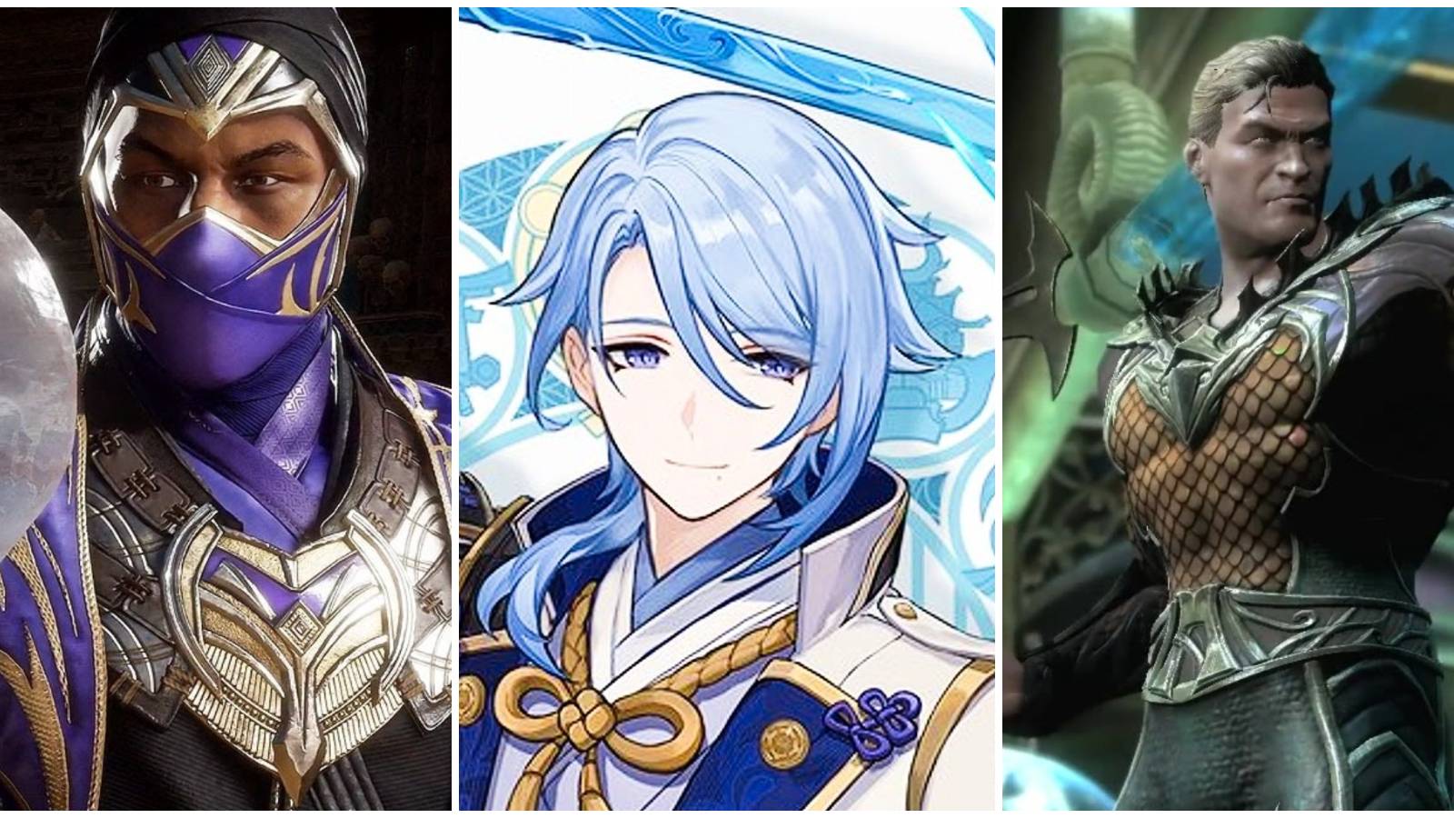 Mortal Kombat, Genshin Impact and Injustice: Gods Among Us