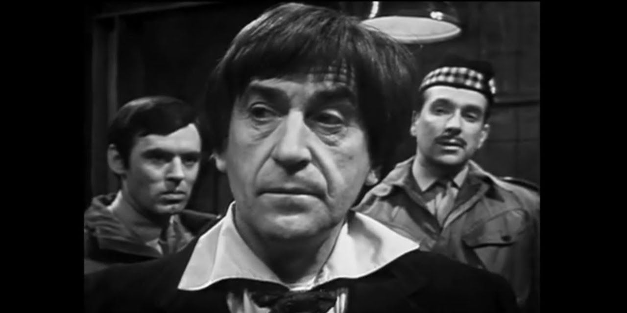 Patrick Troughton in "the web of fear"