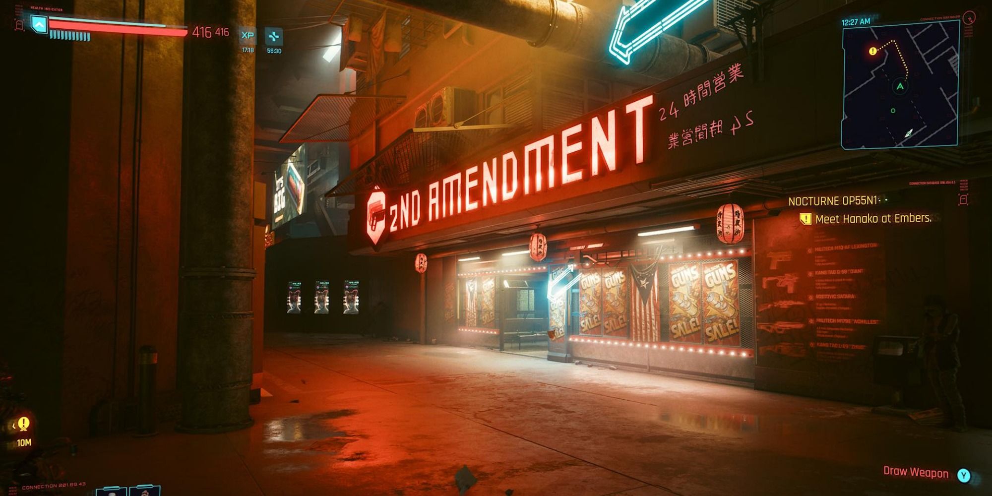 2nd amendment in cyberpunk