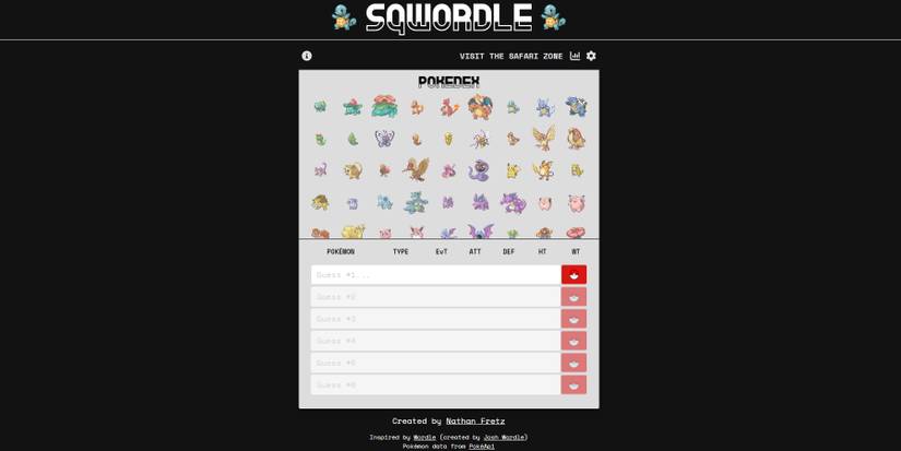 wordle-pokemon-clone-sqwordle
