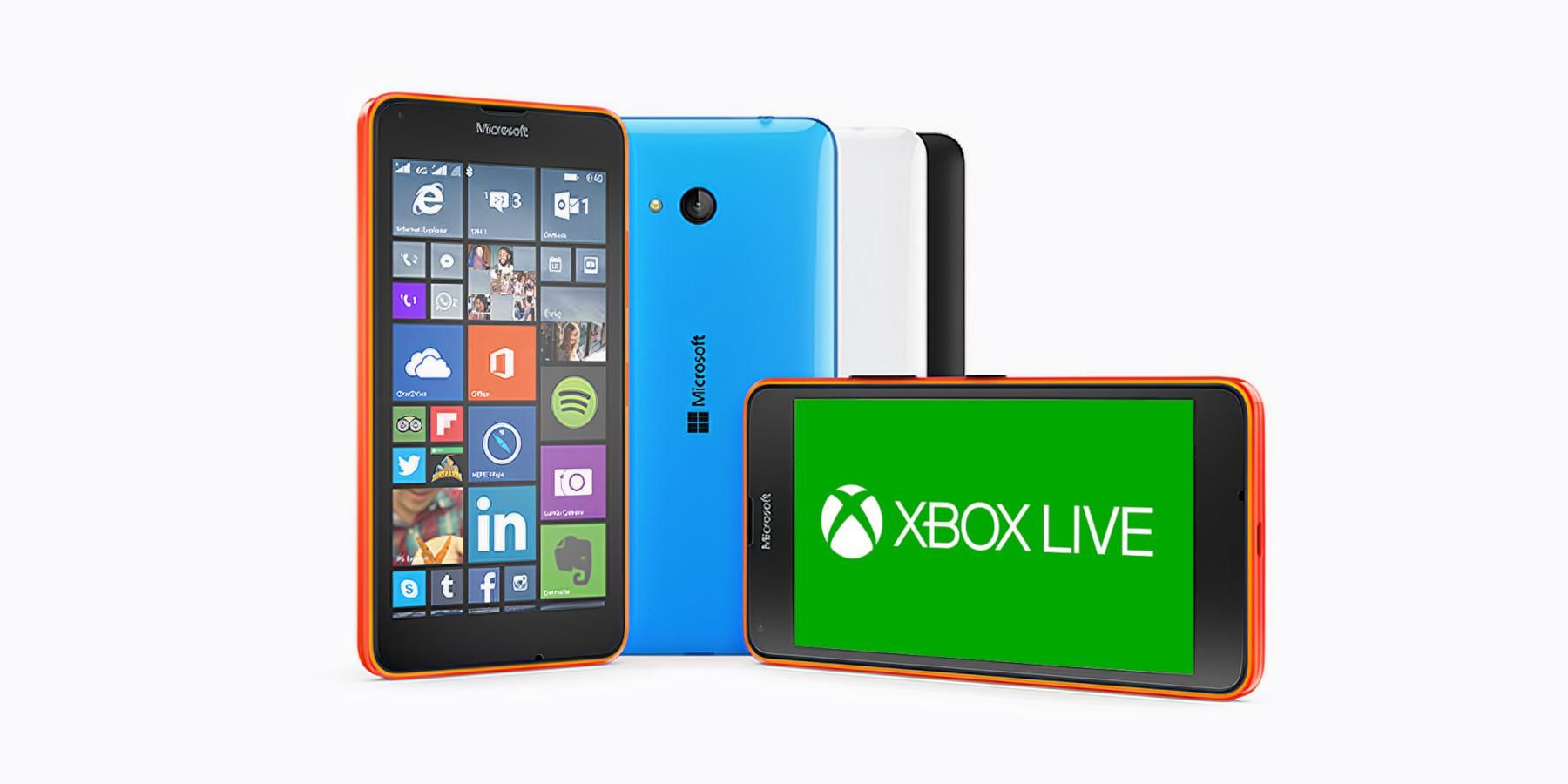 windows phones with xbox live logo
