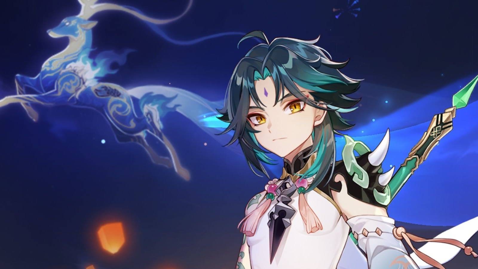 Genshin Impact character Xiao - official art