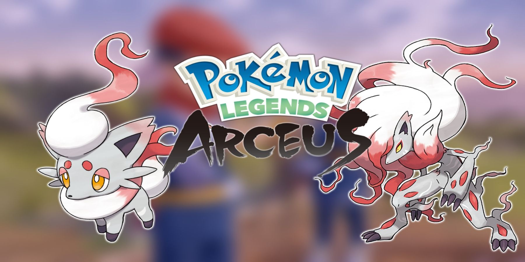 zorua and zoroark hisuian pokemon legends arceus