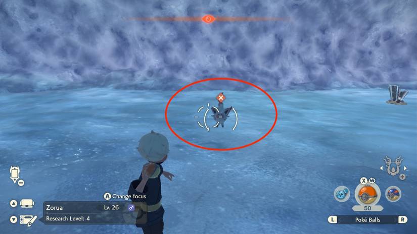 zorua location pokemon legends arceus