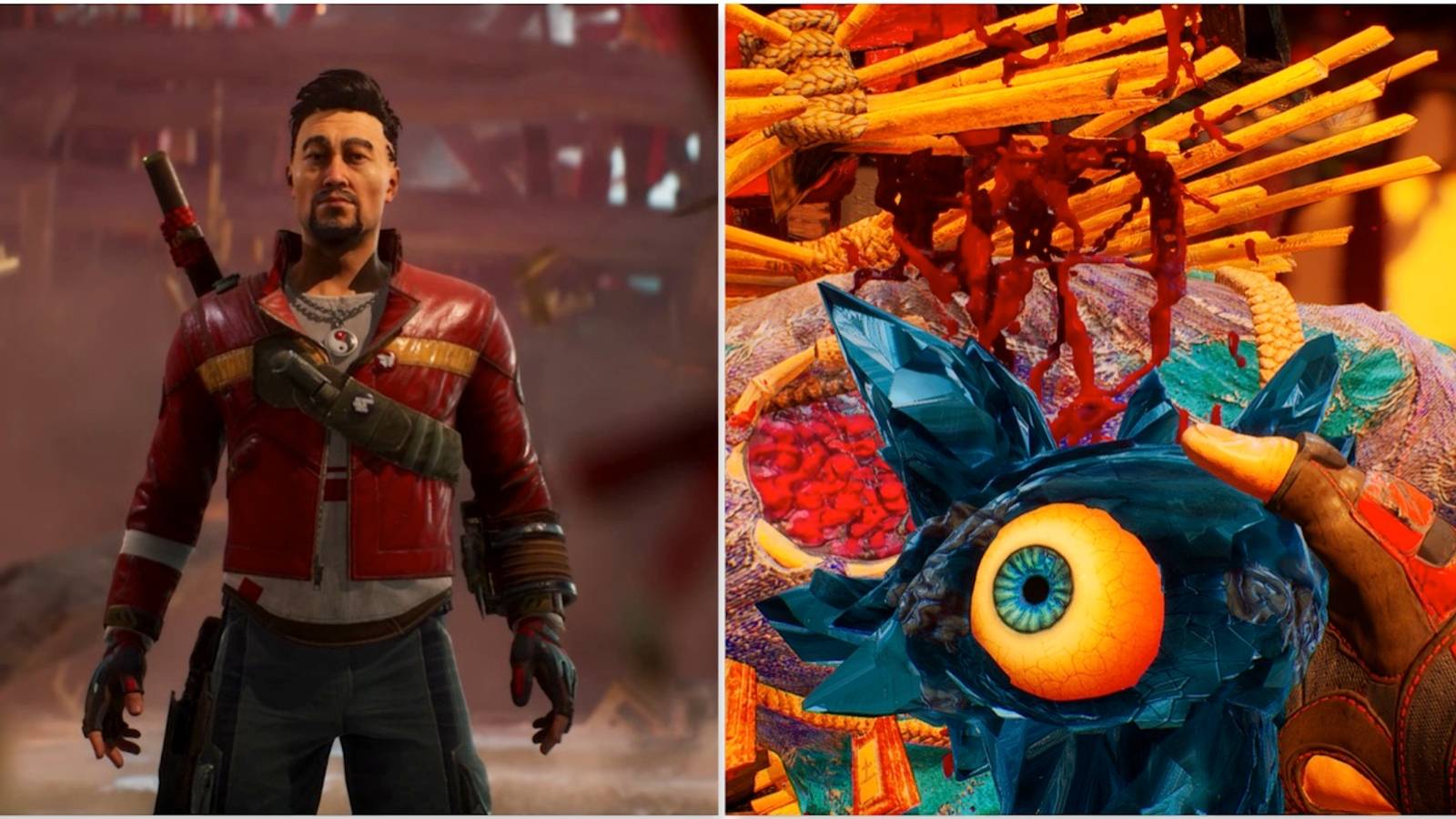 Lo Wang and fighting enemies in Shadow Warrior 3