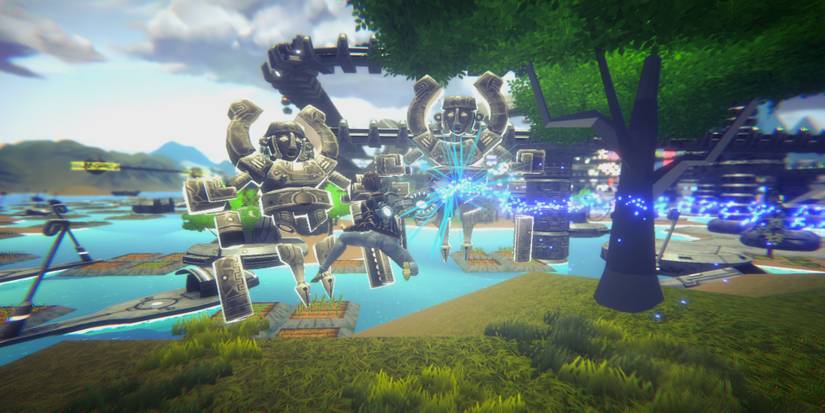 1 Fighting enemies in Aztech Forgotten Gods