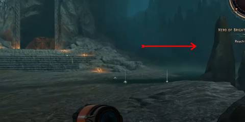 Location of the Fourth Lucky Dice in Snoring Valley from Tiny Tina's Wonderlands .