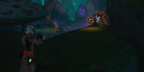 3rd Lucky Dice Location in Weepwild Dankness in Tiny Tina’s Wonderlands.