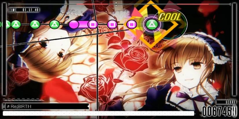 Two characters showcased in a vocaloid song IA/VT -colorful-