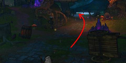 7th Lucky Dice Location in Weepwild Dankness in Tiny Tina’s Wonderlands.