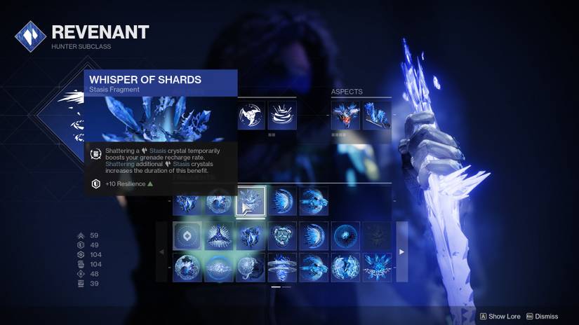 destiny 2 best hunter build day one raid race endgame content champions grandmaster nightfall strikes stasis duskfield grenade renewal grasps exotic