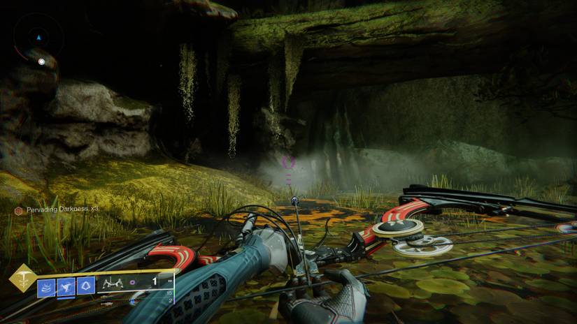 destiny 2 the witch queen expansion vow of the disciple raid first chest solo projection of savathun pyramid construct location sparrow race pervading darkness debuff