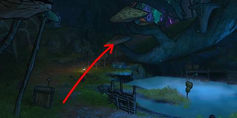 7th Lucky Dice Location in Weepwild Dankness in Tiny Tina’s Wonderlands.