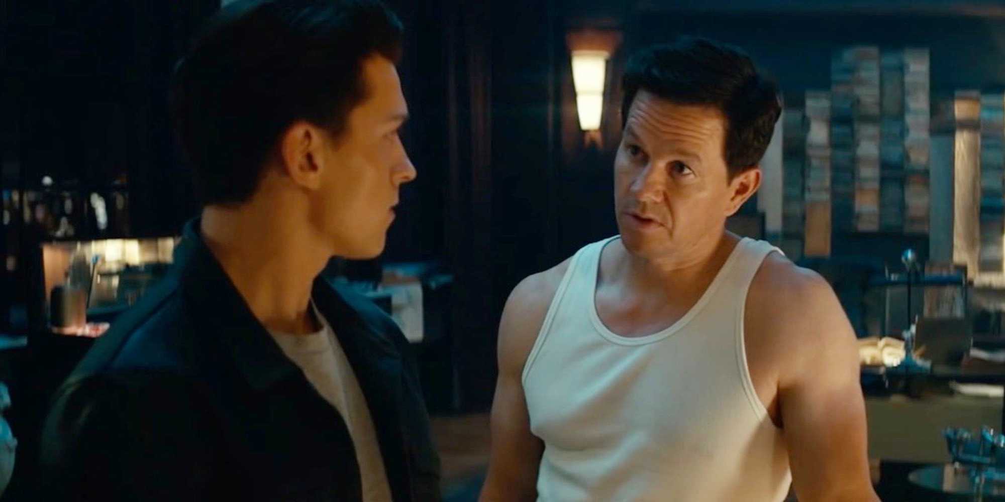 Nathan Drake dan Sully dari film Uncharted