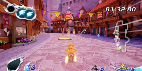 Racing in Chocobo GP