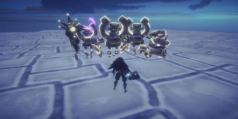 Fighting enemies in Aztech Forgotten Gods