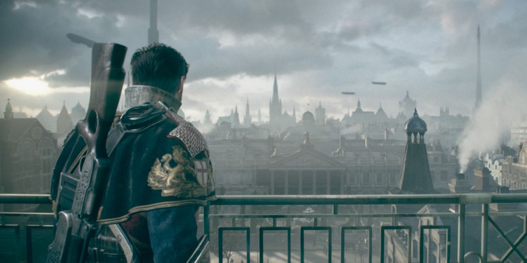 Overlooking the city in The Order 1886